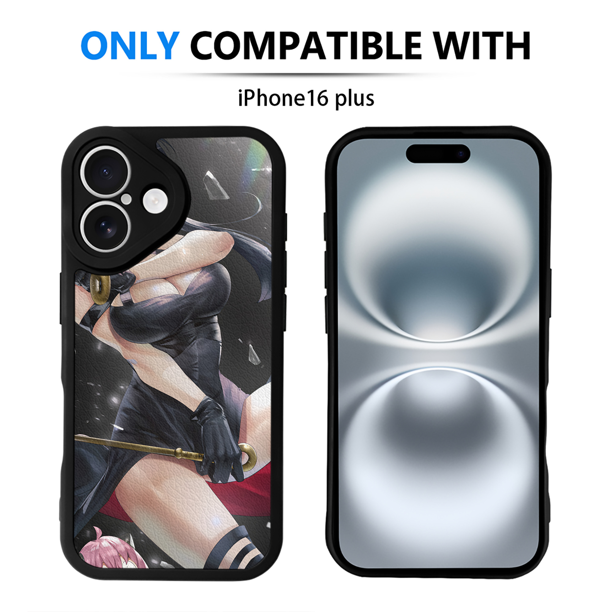（画像用） SPY×FAMILY间谍家家酒 【iPhone 16シリーズ対応】シリコンスマホケース（レザー調） 材質：シリコン